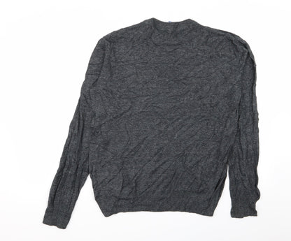 Womens UK Size L Divided by H&M Grey Pullover Jumper