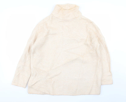 Womens UK Size S Zara Pink Pullover Jumper