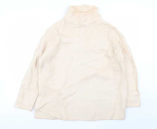Womens UK Size S Zara Pink Pullover Jumper