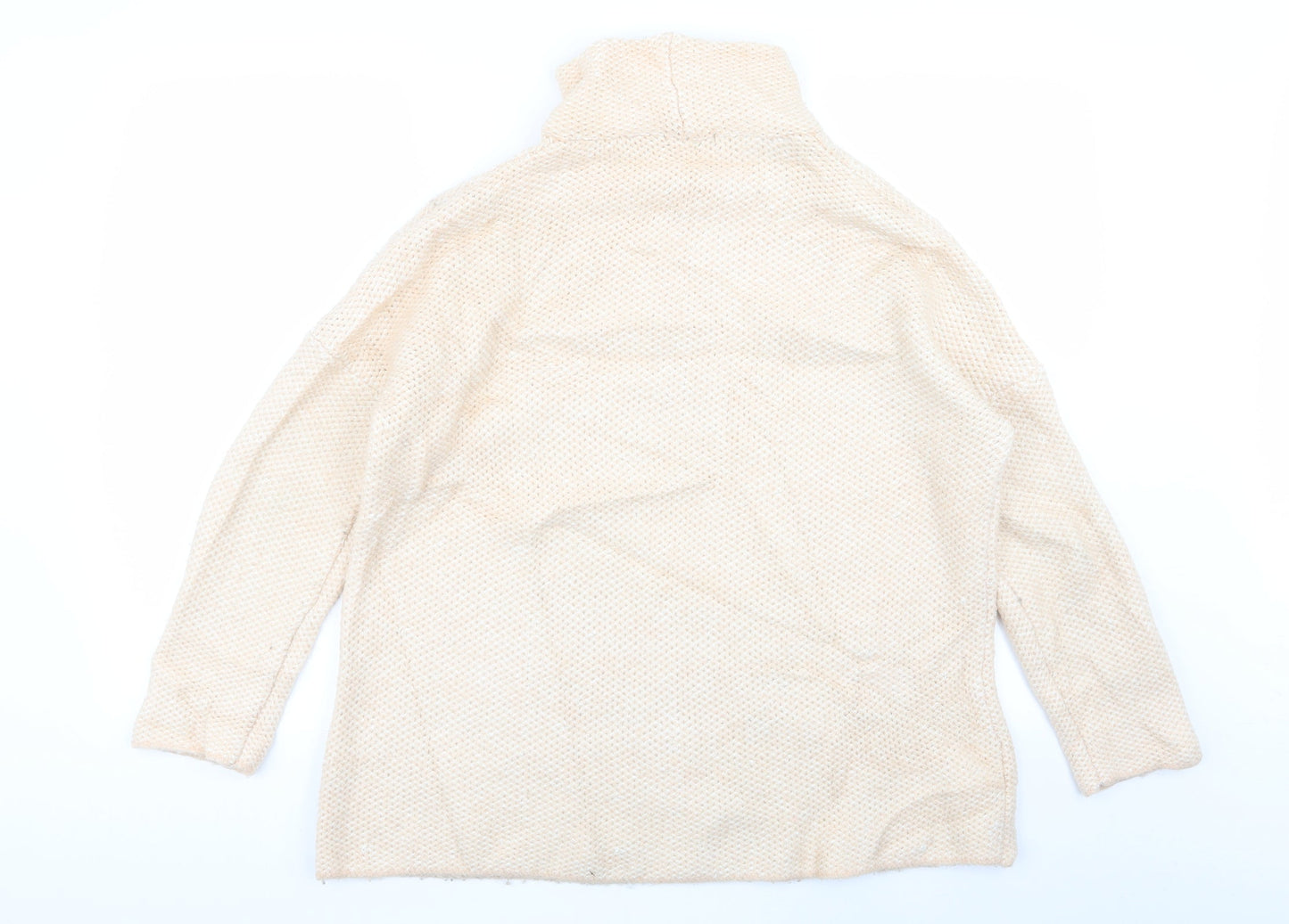 Womens UK Size S Zara Pink Pullover Jumper