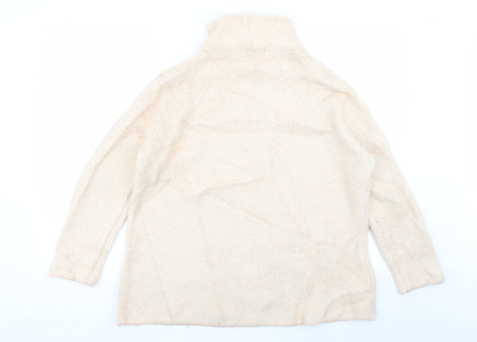Womens UK Size S Zara Pink Pullover Jumper