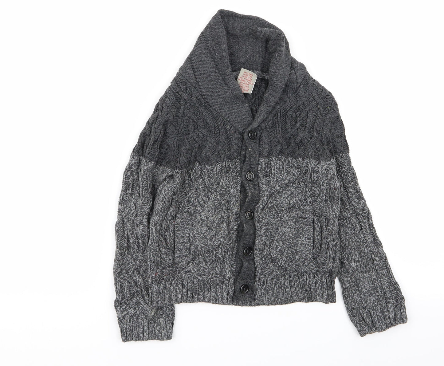 Jarvis Archer Boys Grey   Cardigan Jumper Size 4 Years