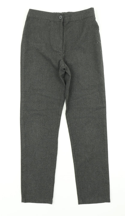 Debenhams Girls Grey   Dress Pants Trousers Size 9 Years