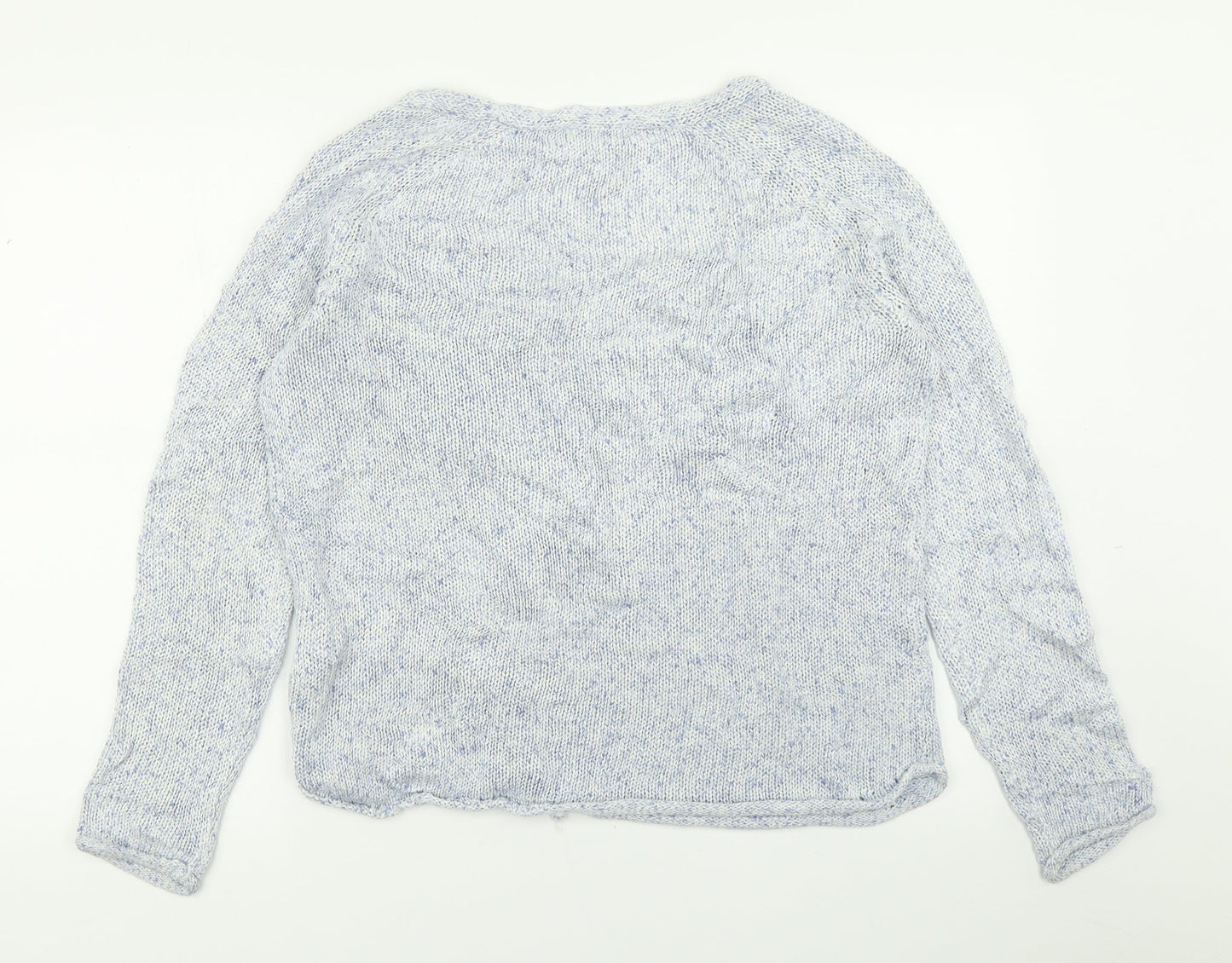 Womens UK Size M H&M Blue Pullover Jumper