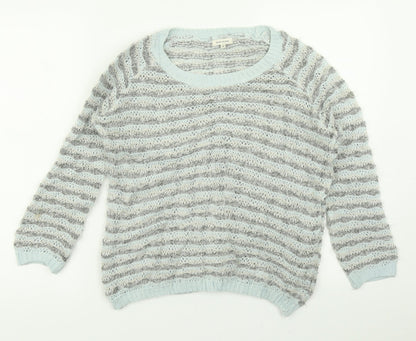 Womens UK Size 8 River Island Blue Pullover Jumper