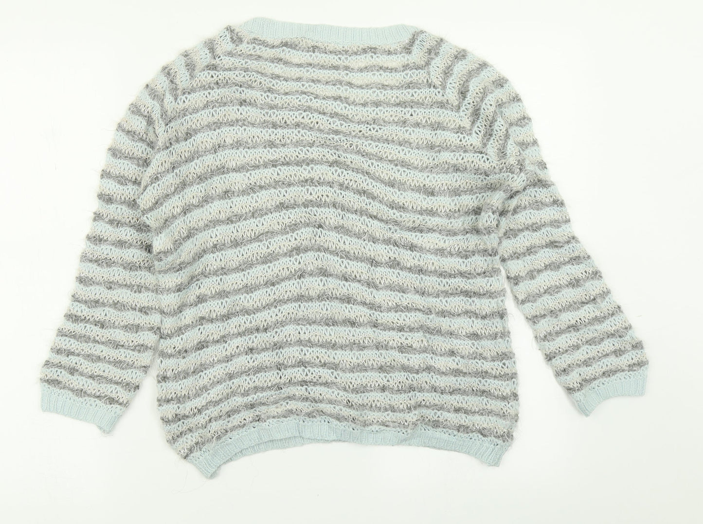 Womens UK Size 8 River Island Blue Pullover Jumper
