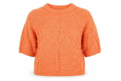Womens UK Size M H&M Orange Pullover Jumper