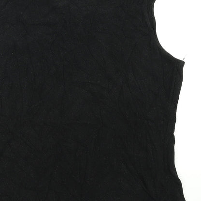Fodby Womens Black   Basic Tank Size 14