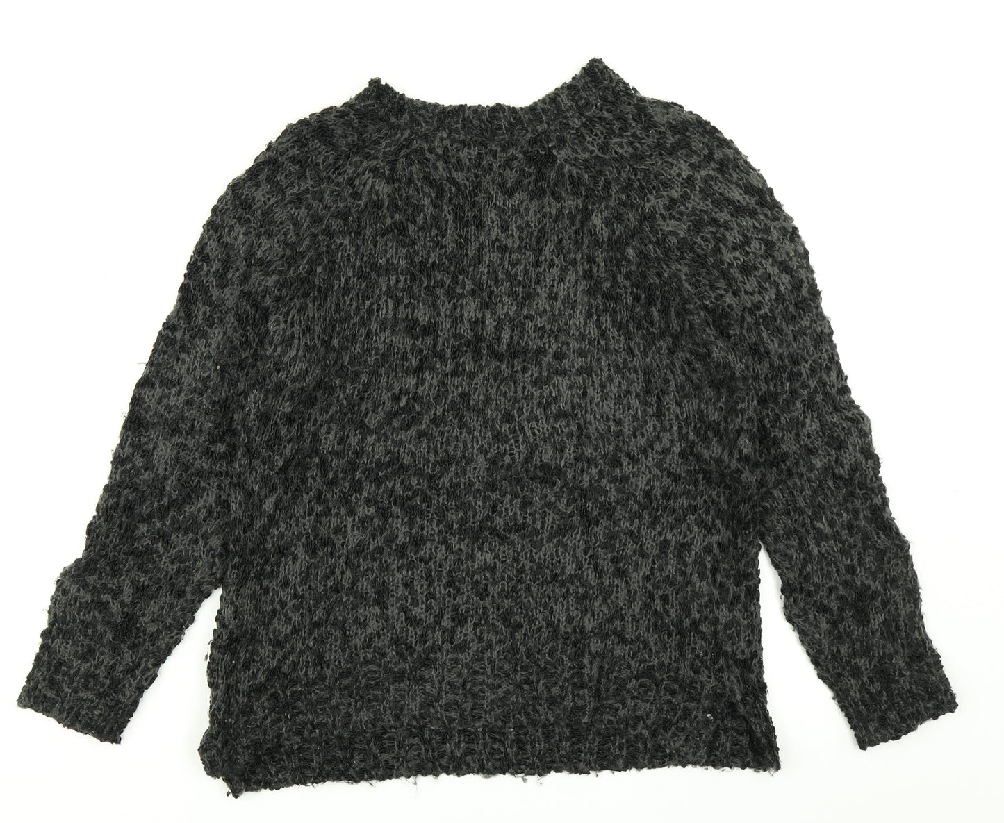 George Womens Green Animal Print Knit Pullover Jumper Size 8