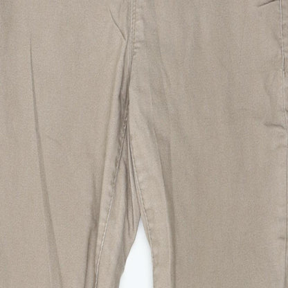 Womens UK Size 32 in Preworn Regular Fit Jegging Brown Jeans