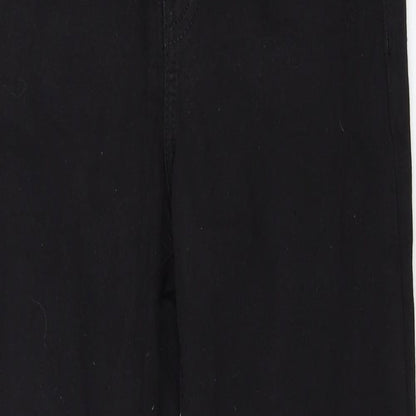 Topshop Womens Black  Denim Skinny Jeans Size 28 in L32 in
