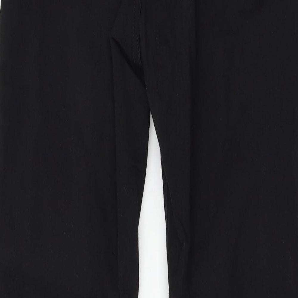 Topshop Womens Black  Denim Skinny Jeans Size 28 in L32 in