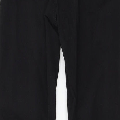 Topshop Womens Black  Denim Skinny Jeans Size 28 in L32 in