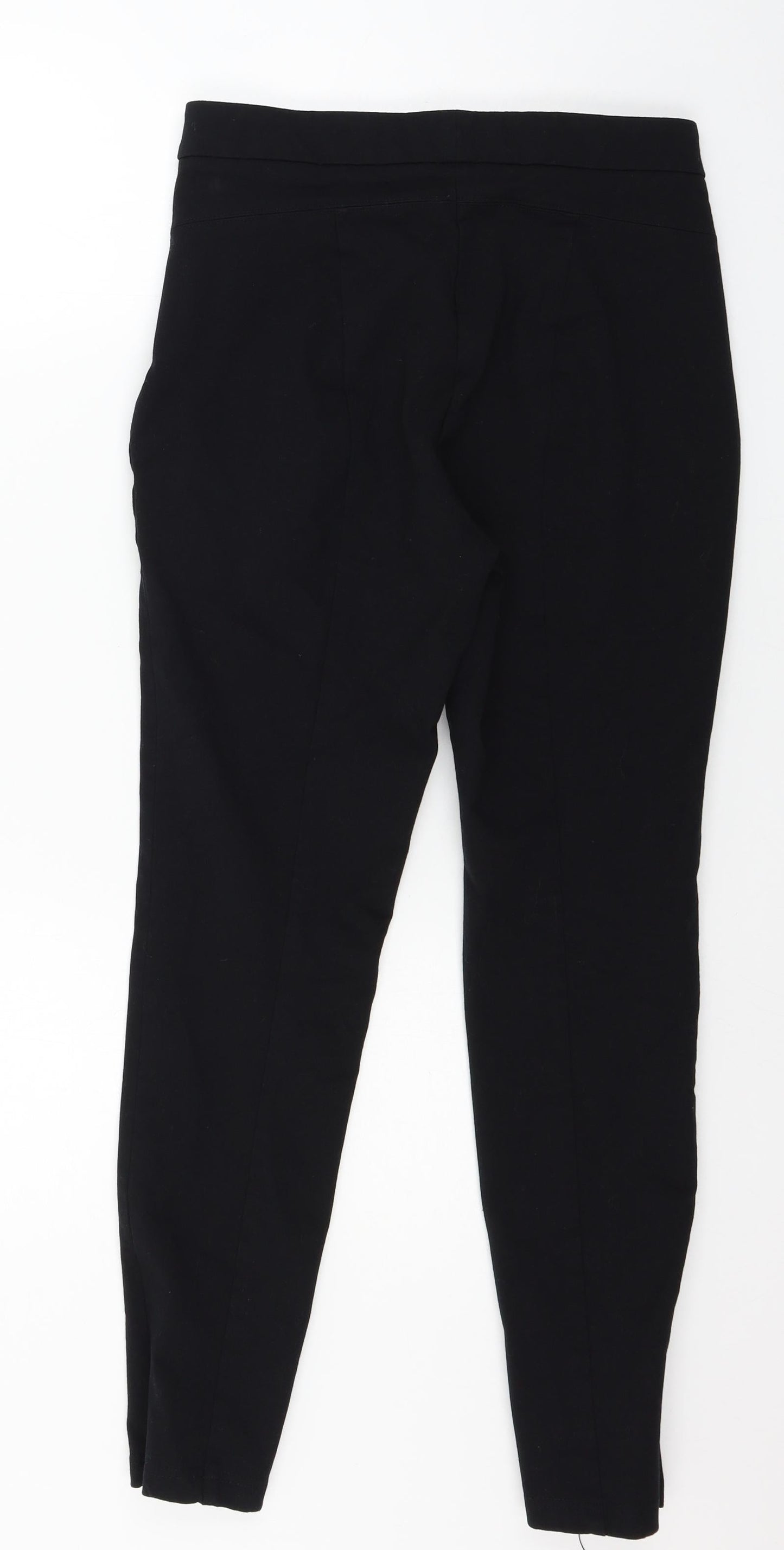 Womens UK Size 12 Marks and Spencer Regular Fit  Black Trousers