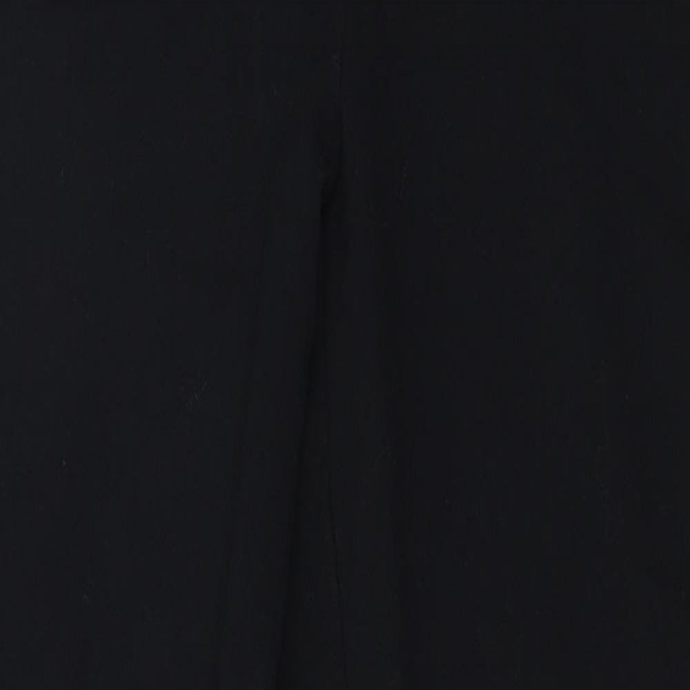 Womens UK Size 12 Marks and Spencer Regular Fit  Black Trousers