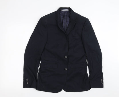 Mens UK Size 36 Burton Regular Blue Suit Jacket