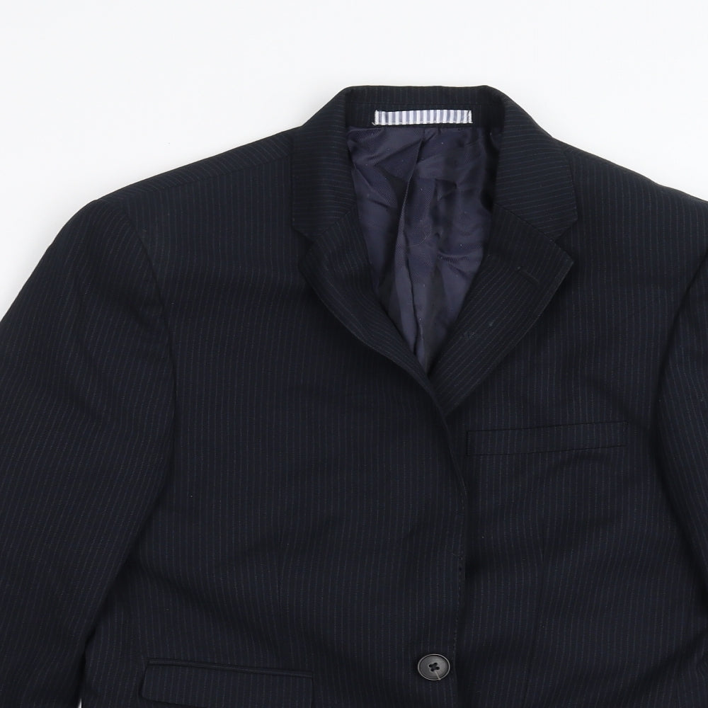 Mens UK Size 36 Burton Regular Blue Suit Jacket