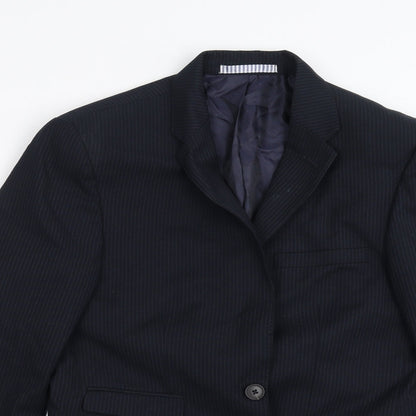 Mens UK Size 36 Burton Regular Blue Suit Jacket