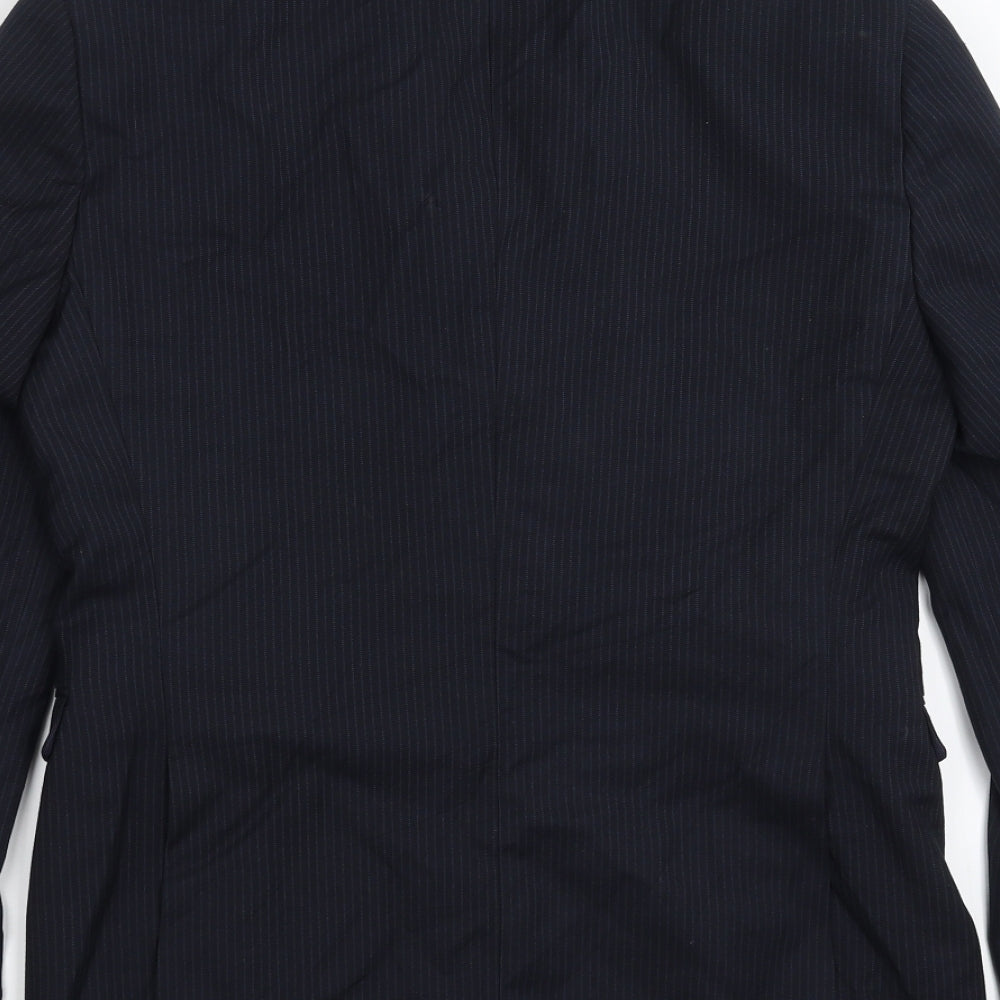 Mens UK Size 36 Burton Regular Blue Suit Jacket