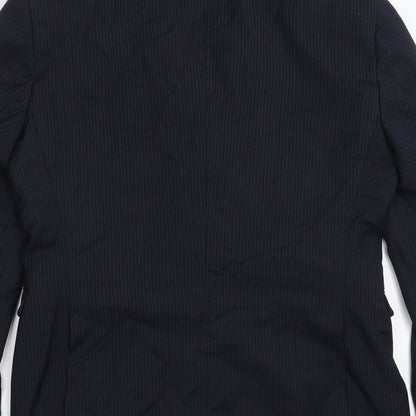 Mens UK Size 36 Burton Regular Blue Suit Jacket