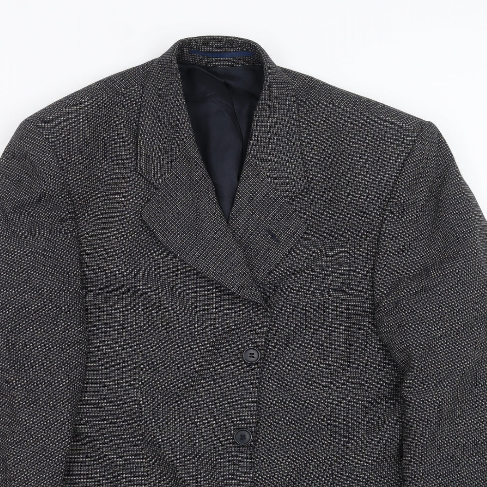 Mens UK Size 38 Tom English Regular Blue Suit Jacket