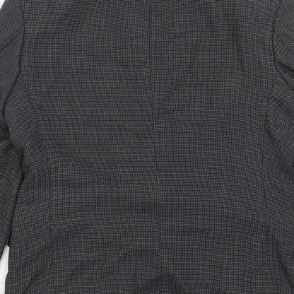 Mens UK Size 38 Tom English Regular Blue Suit Jacket