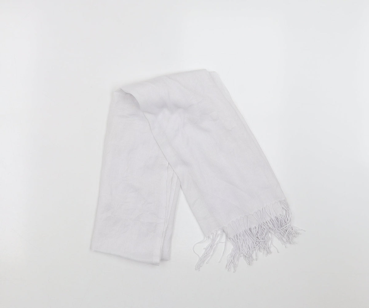 madame polo Womens White    Scarf