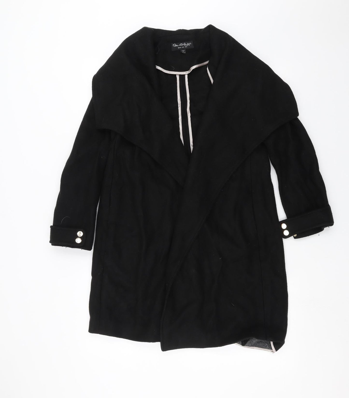 Womens UK Size 6 Miss Selfridge Black Jacket