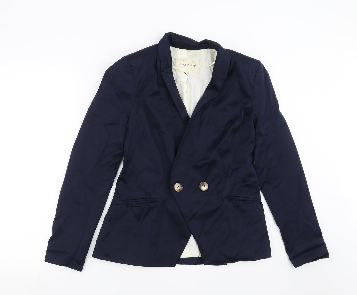 River Island Womens Blue   Jacket Suit Jacket Size 10