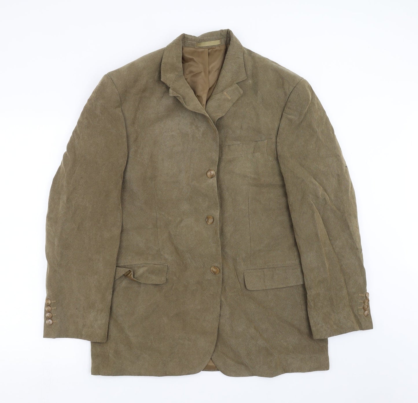 Mens UK Size 40 Marks and Spencer Regular Beige Suit Jacket
