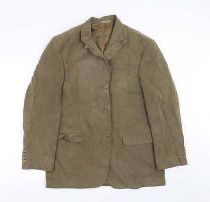 Mens UK Size 40 Marks and Spencer Regular Beige Suit Jacket