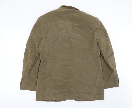 Mens UK Size 40 Marks and Spencer Regular Beige Suit Jacket