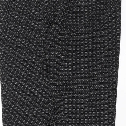 Womens UK Size 12 NEXT Regular Fit  Black Trousers
