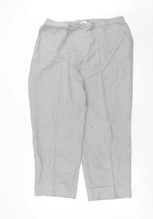 Classics Womens Grey   Trousers  Size 18 L26 in