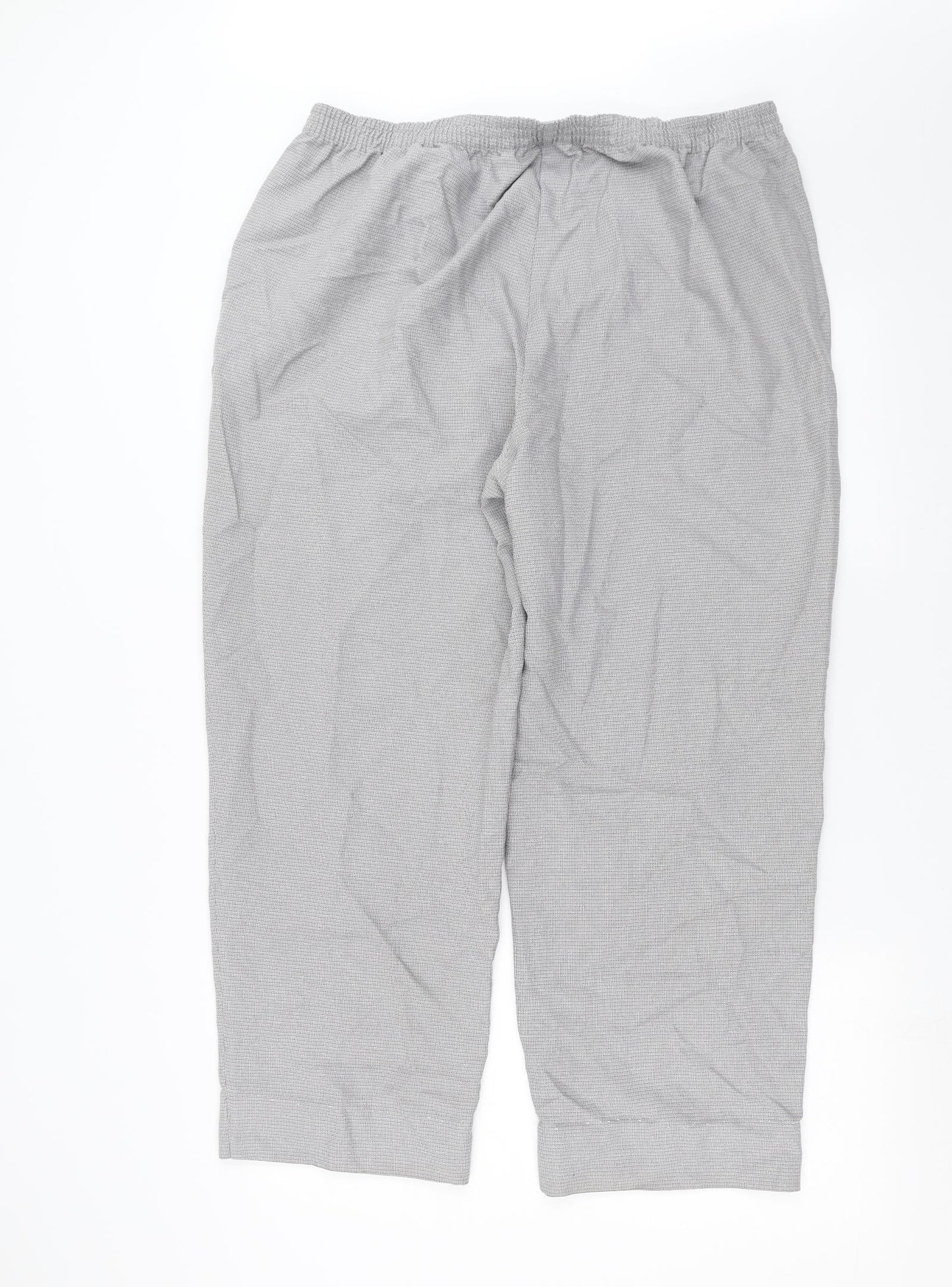 Womens UK Size 18 Classics Regular Fit  Grey Trousers