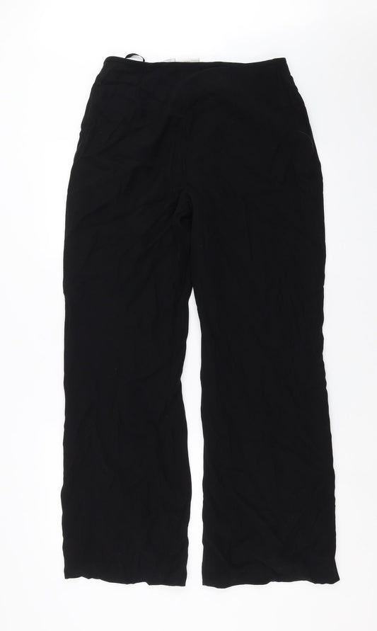 Liz Claiborne Womens Black   Trousers  Size 10 L31 in
