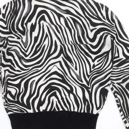 Womens UK Size S CMD Black Cardigan Jumper