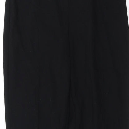 EM designs Womens Black   Trousers  Size 12 L31 in