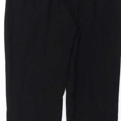 EM designs Womens Black   Trousers  Size 12 L31 in