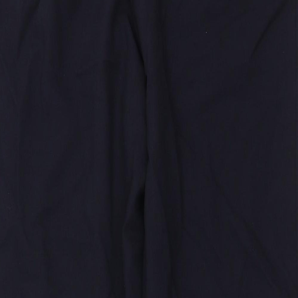 Womens UK Size 14 Marks and Spencer Regular Fit  Blue Trousers