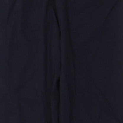 Womens UK Size 14 Marks and Spencer Regular Fit  Blue Trousers