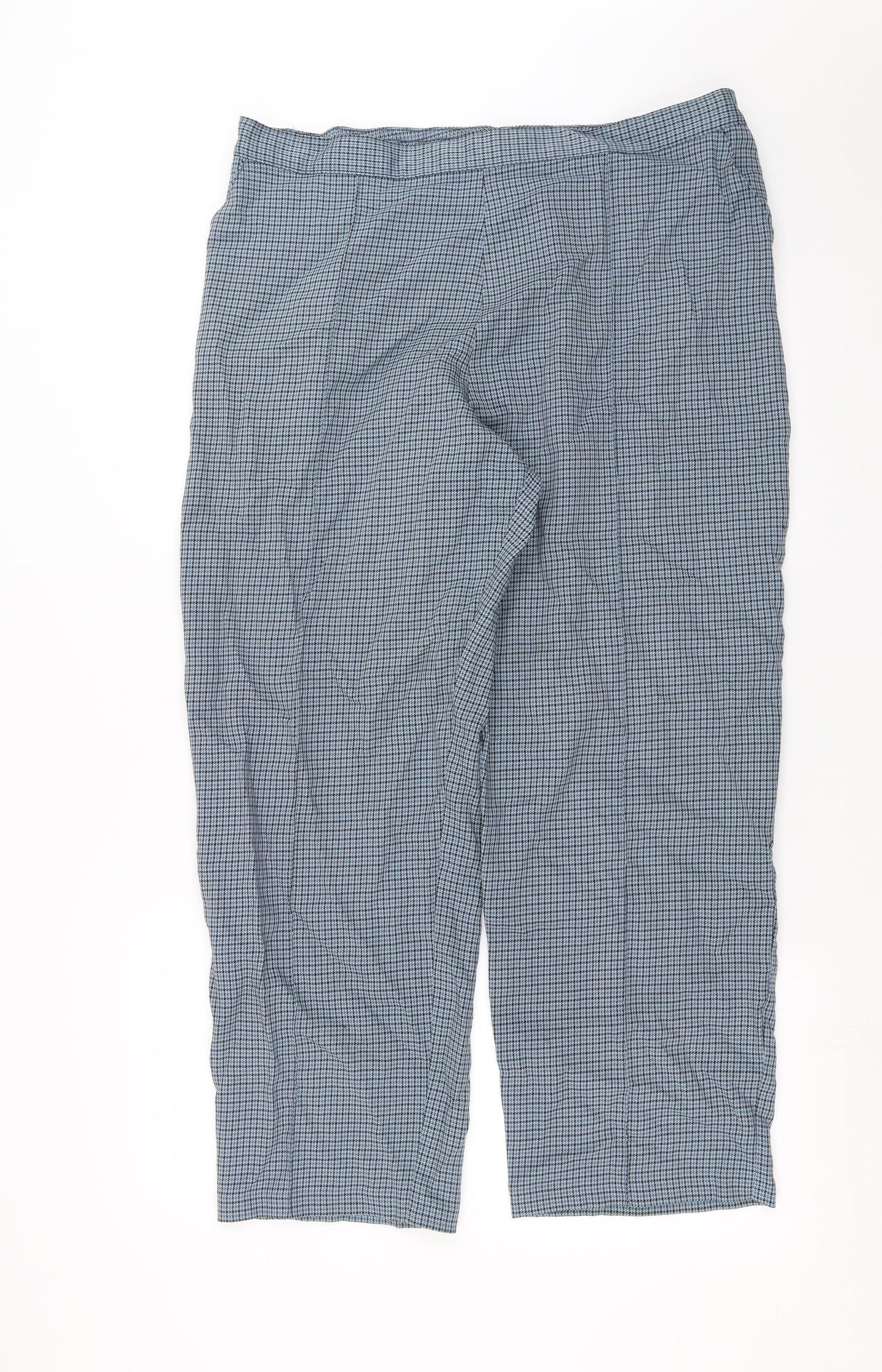 Womens UK Size 36 in Preworn Regular Fit  Blue Trousers