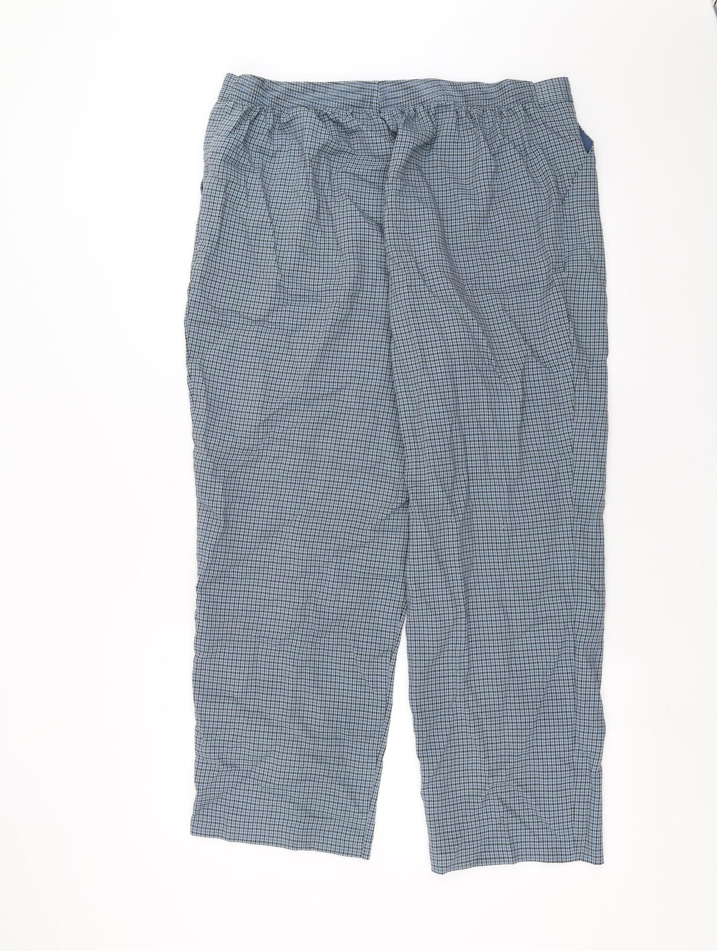 Womens UK Size 36 in Preworn Regular Fit  Blue Trousers