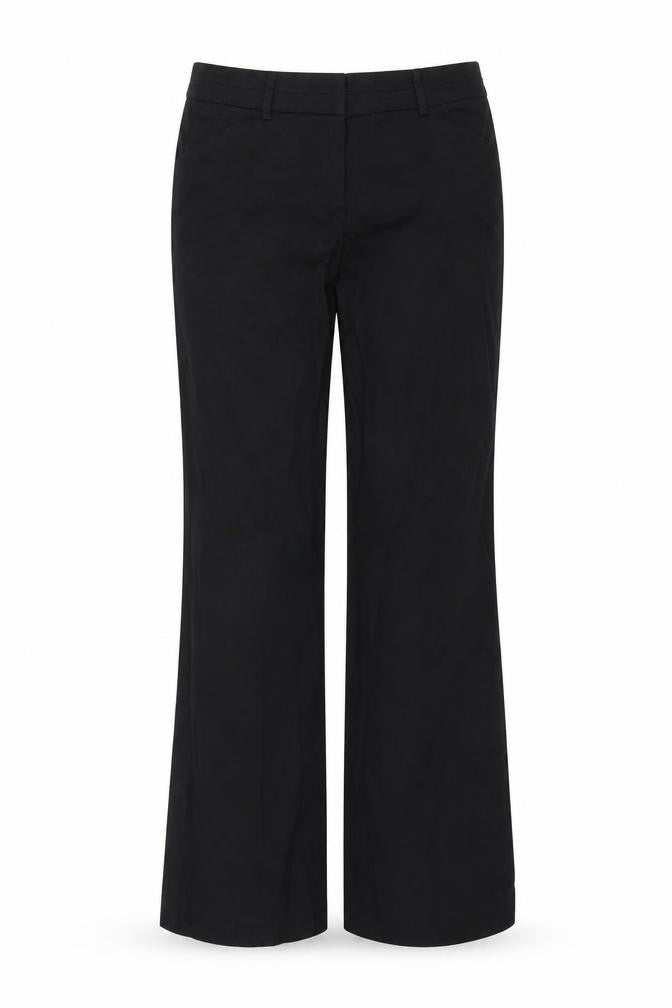 Tu Womens Black  Rayon Trousers  Size 10 L30 in