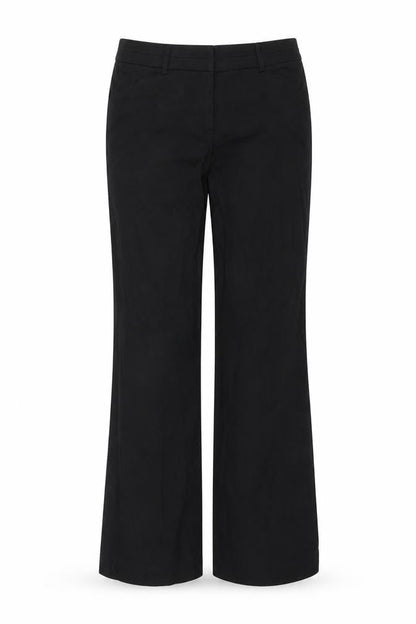 Tu Womens Black  Rayon Trousers  Size 10 L30 in