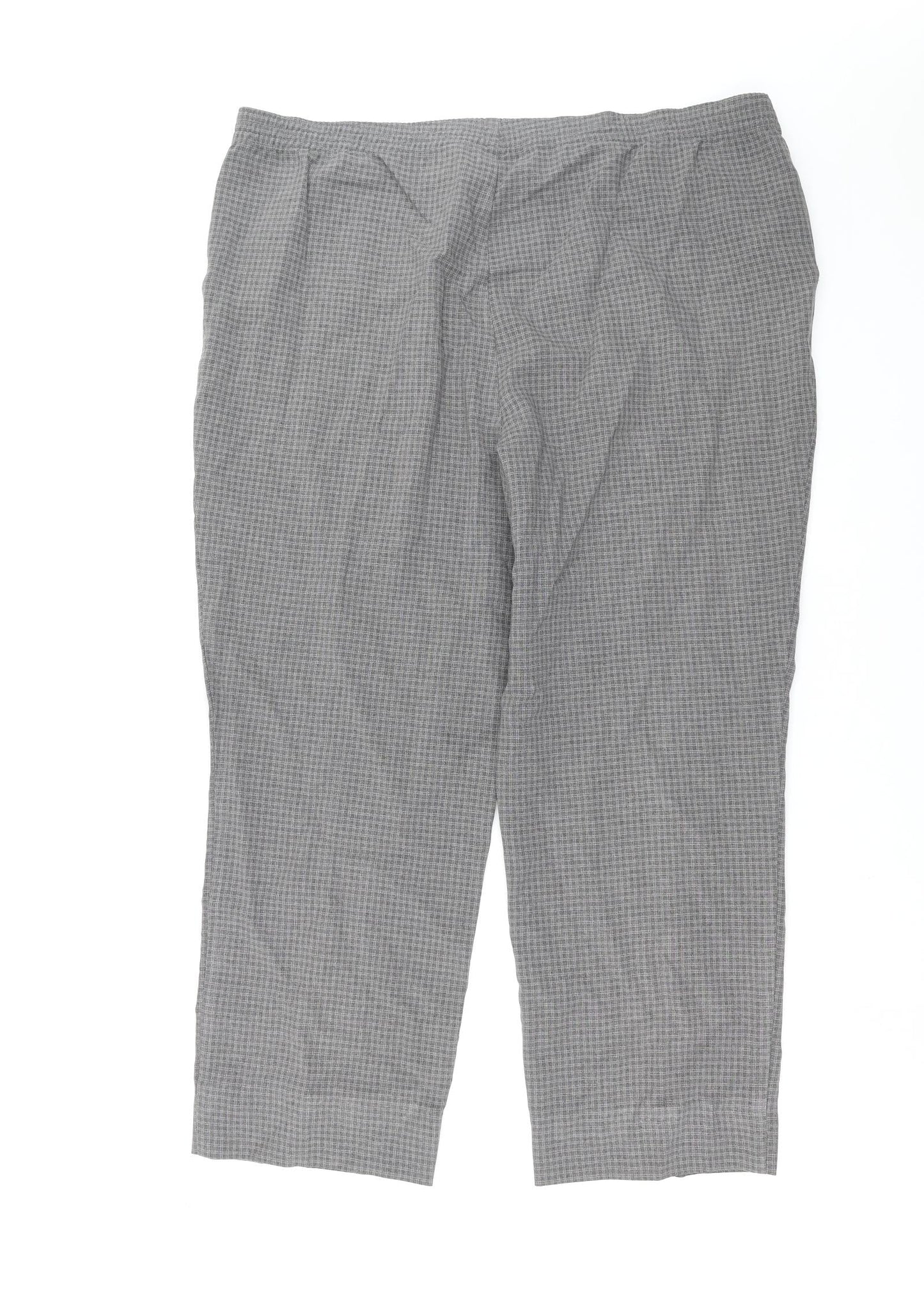 Womens UK Size 18 Marks and Spencer Regular Fit  Grey Trousers