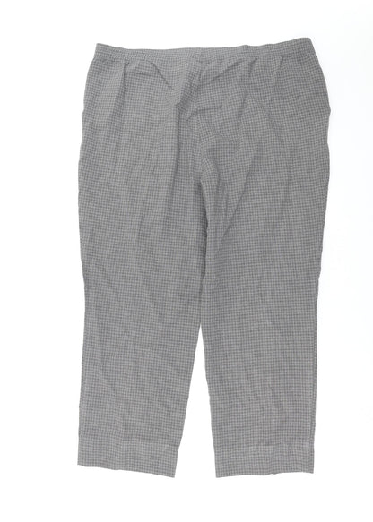 Womens UK Size 18 Marks and Spencer Regular Fit  Grey Trousers