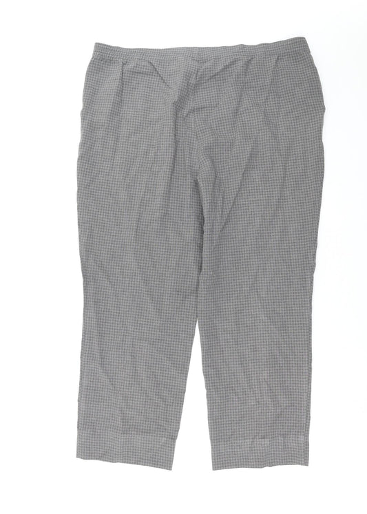 Womens UK Size 18 Marks and Spencer Regular Fit  Grey Trousers