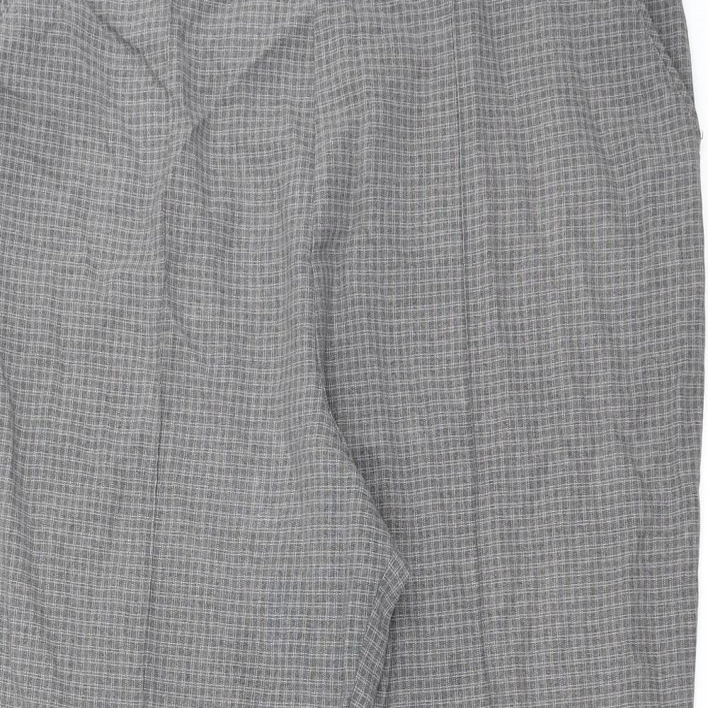 Womens UK Size 18 Marks and Spencer Regular Fit  Grey Trousers