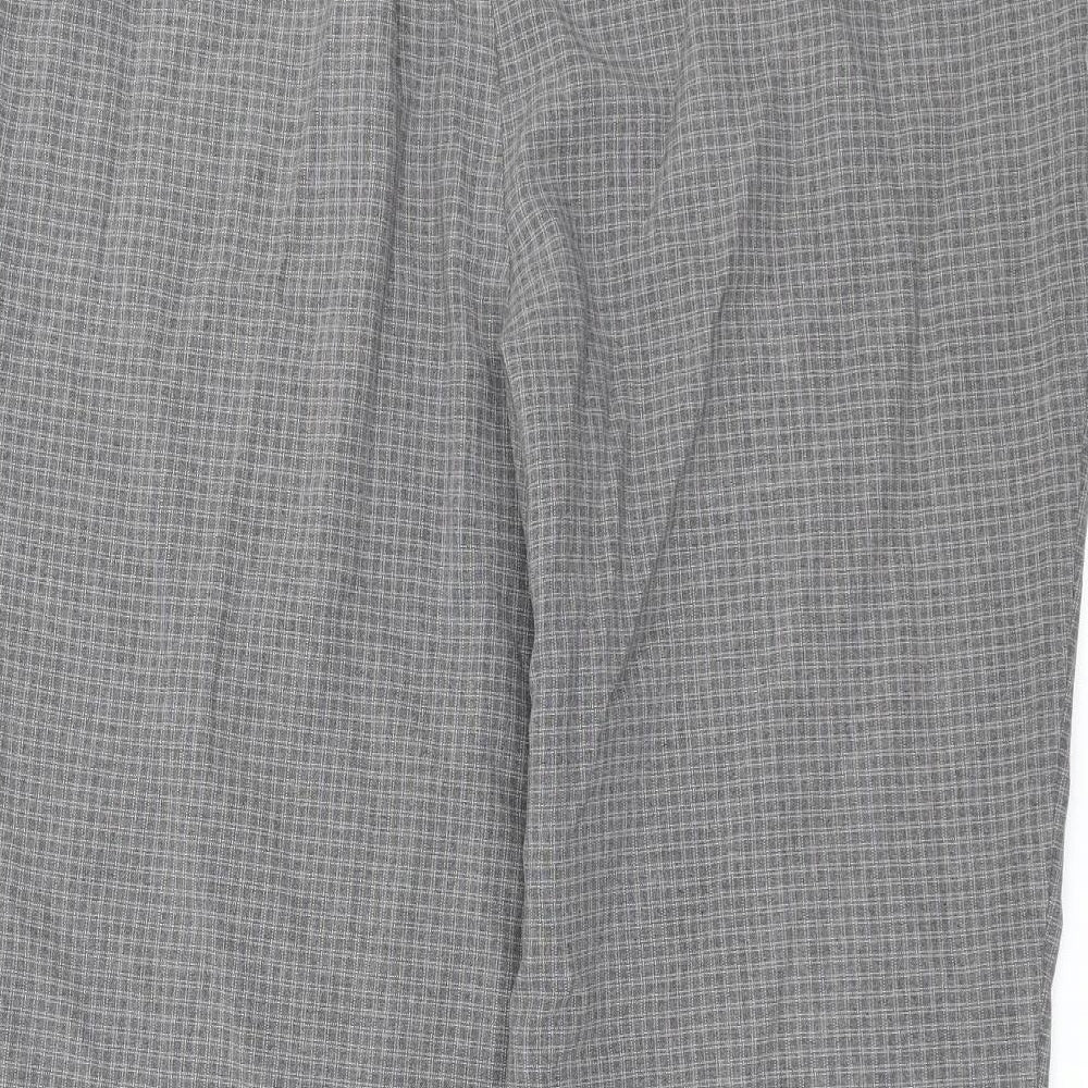 Womens UK Size 18 Marks and Spencer Regular Fit  Grey Trousers